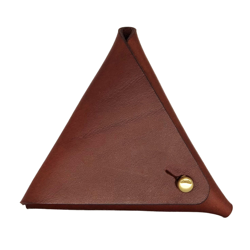 FREE Leather DIY Wallet Pattern - No Sew Triangular Coin Pouch - Creative  Fashion Blog